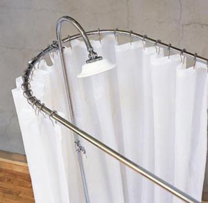 Cheap Window Curtain Rods Clawfoot Tub Curtain Ring
