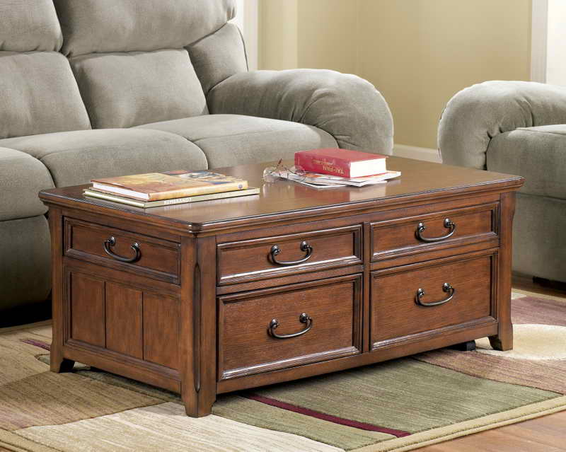living room side table with storage