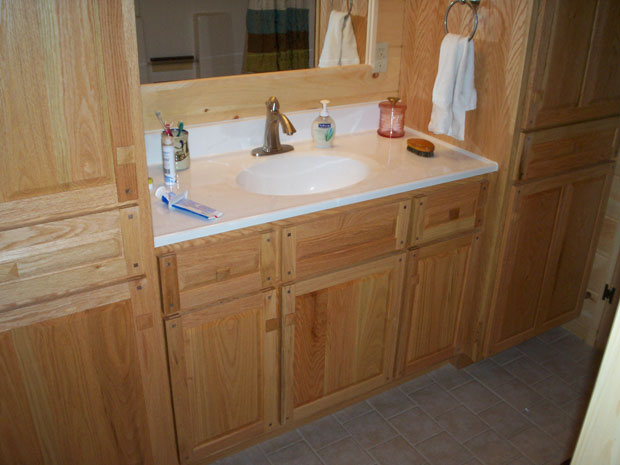 Oak Bathroom Vanity Ideas