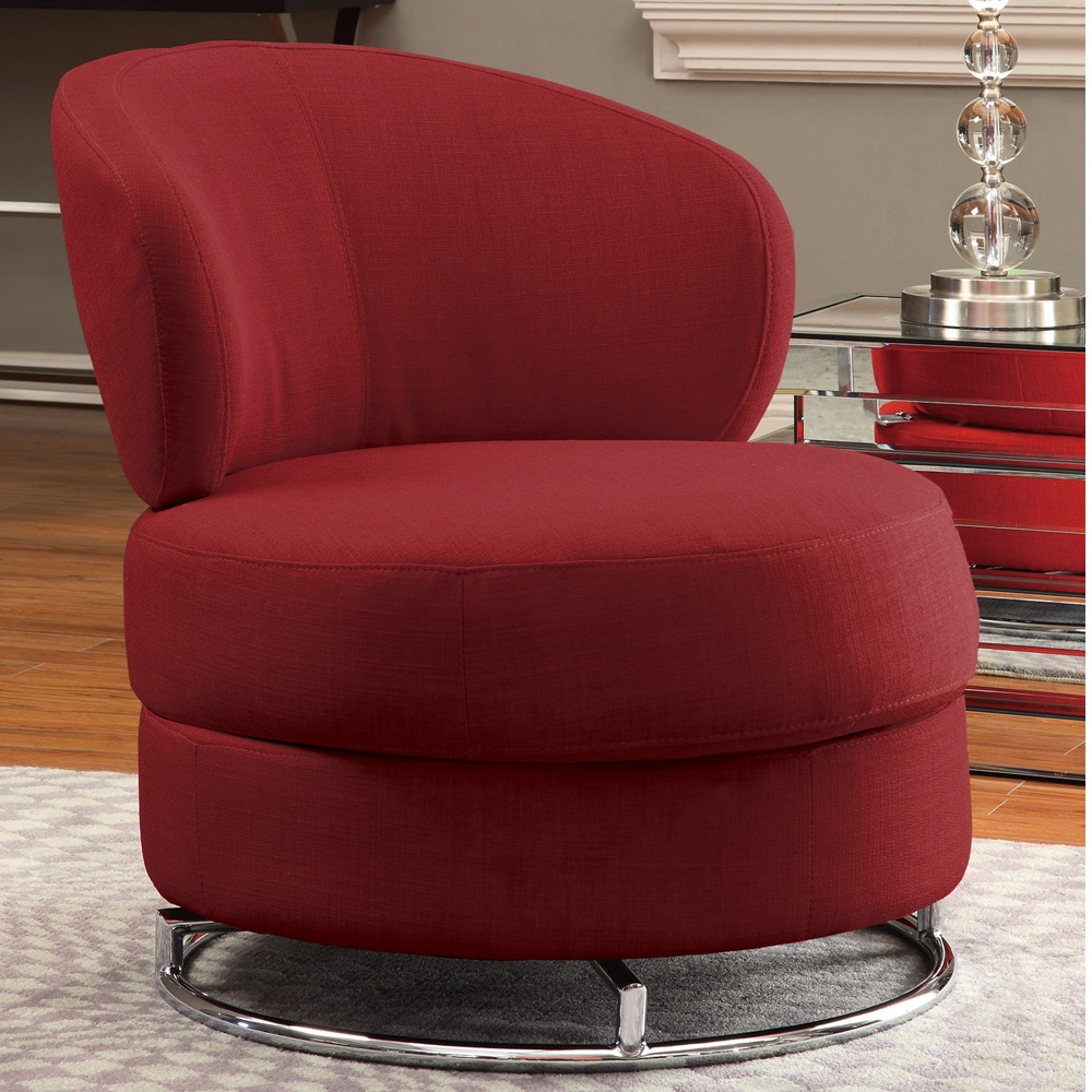 Small Round Swivel Chair - sainin-design