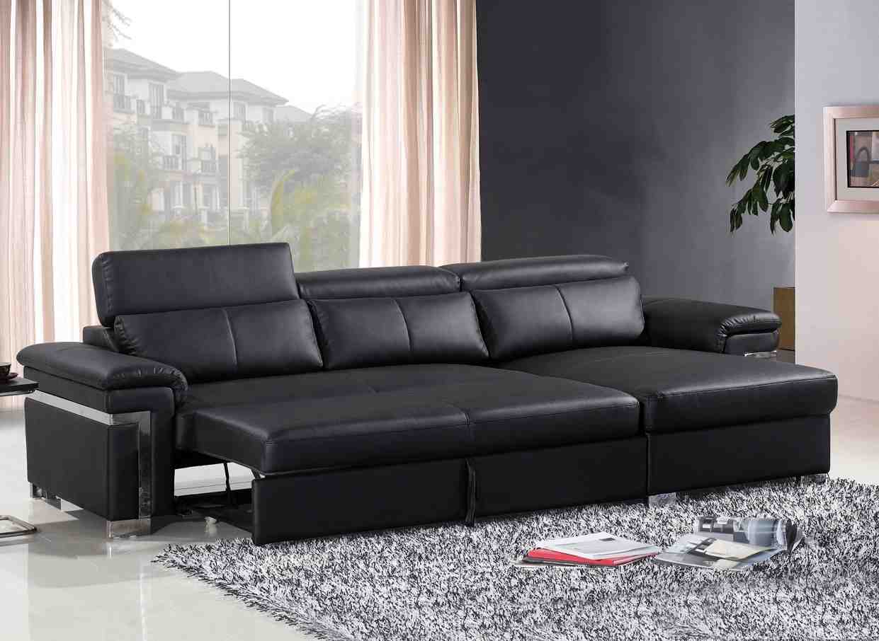 black leather sofa decor