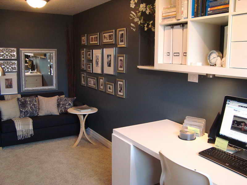 office guest neat space bedroom decorating hgtv combo rooms interior nooks into spare ikea rms decor grey designs idea