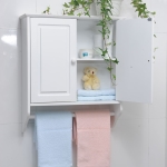 Cheap Bathroom Wall Cabinet with Towel Bar