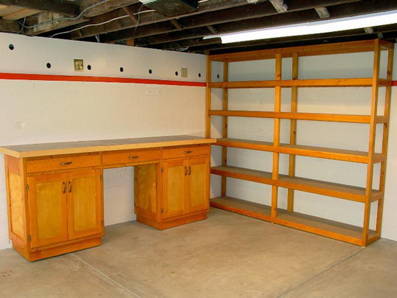 Wood Garage Shelves - Decor IdeasDecor Ideas