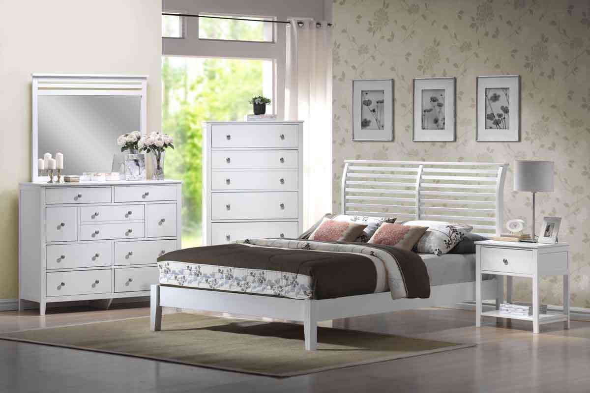 ikea white wooden bedroom furniture