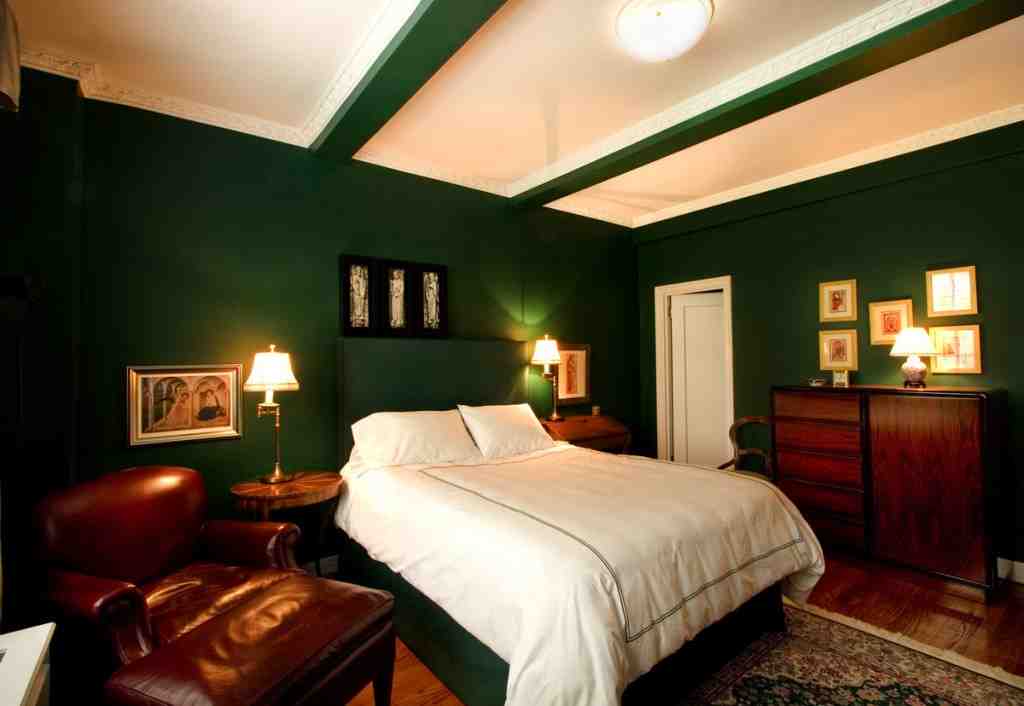 dark green bedroom furniture