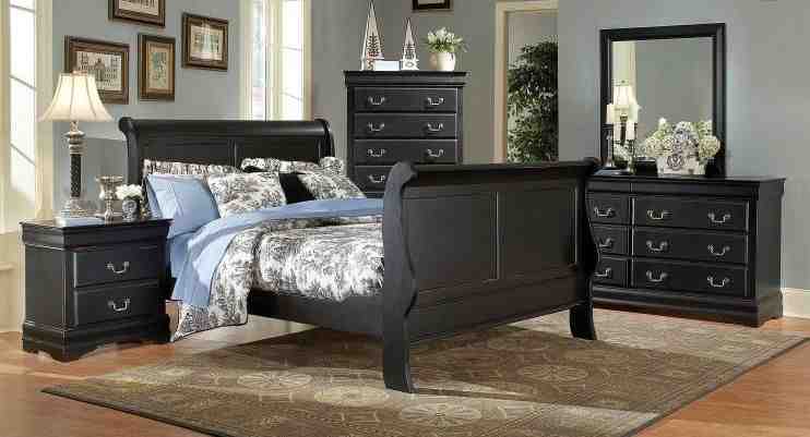 diy black distressed bedroom furniture