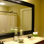 Frame Around Bathroom Mirror