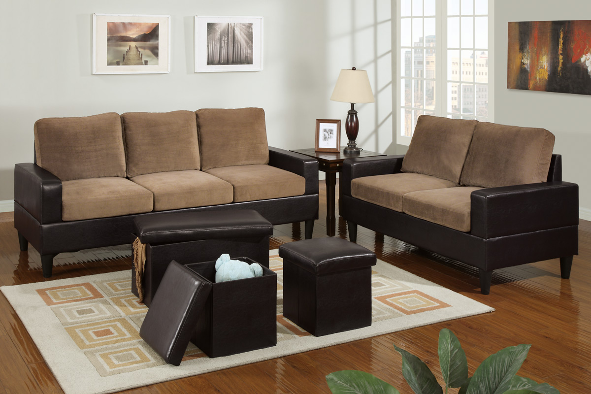 5 piece living room table set