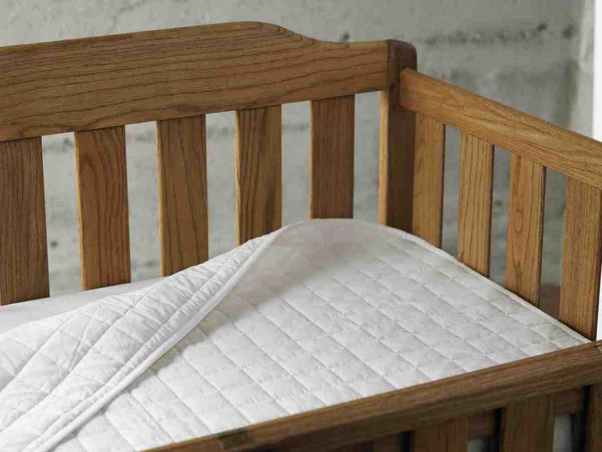 mattress pad cover for crib or toddler bed