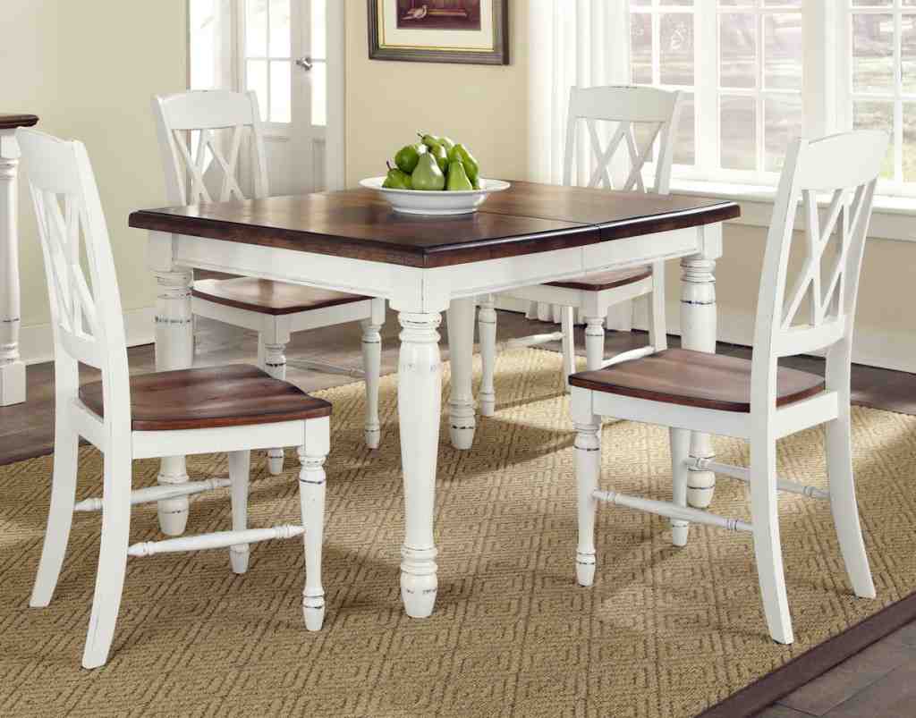 country style kitchen table and chair