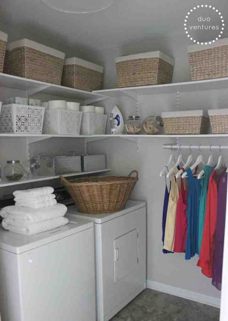 Laundry Room Storage Bins - Decor Ideas