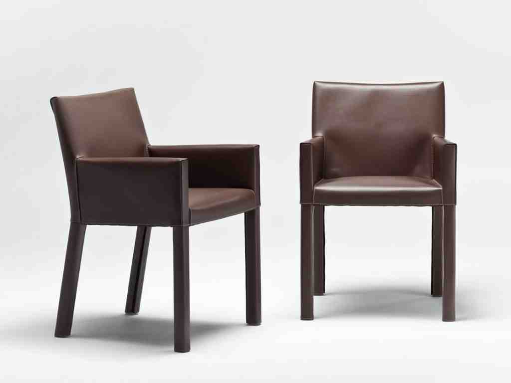 leather dining room chair arms