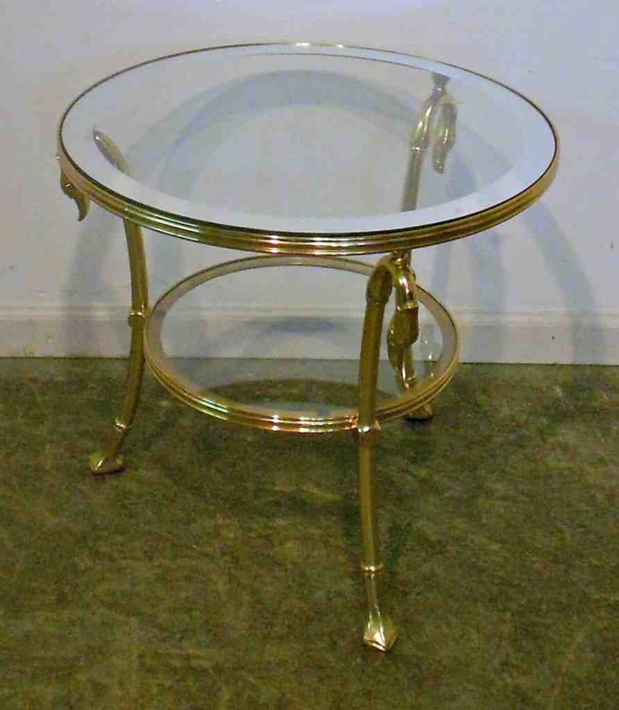 Round Glass End Table Decor Ideas   Round Glass End Table 892x1024 