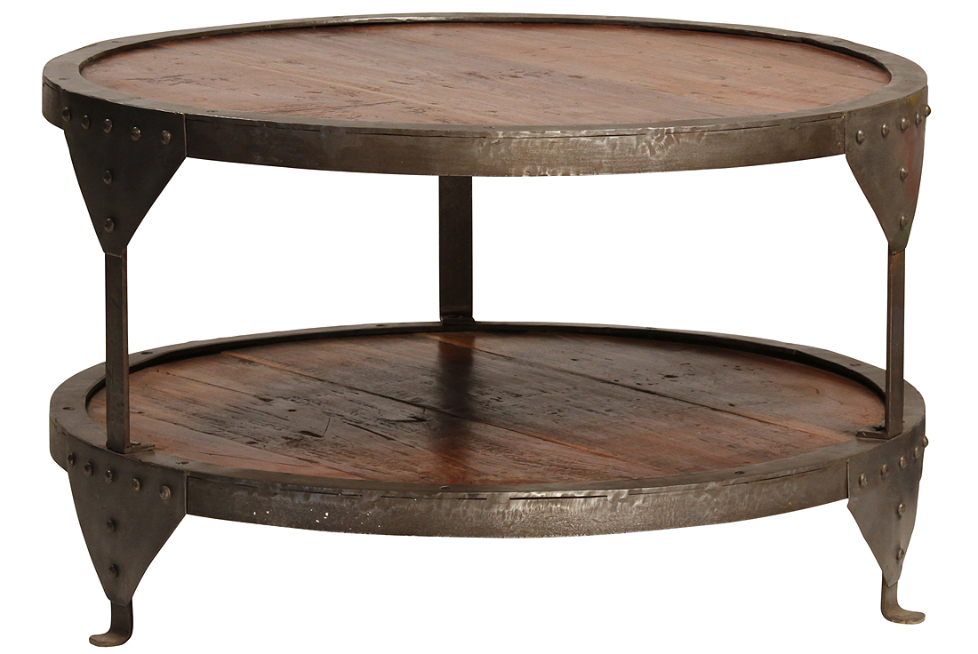 Round Wood Side Table - Decor Ideas