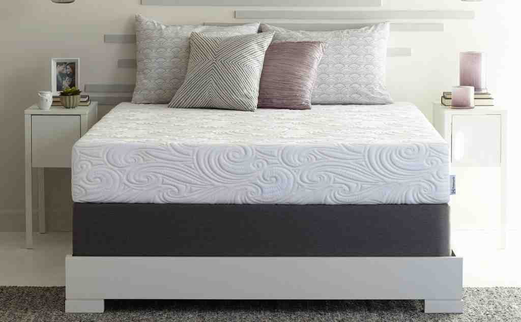 sealy laze memory foam mattress