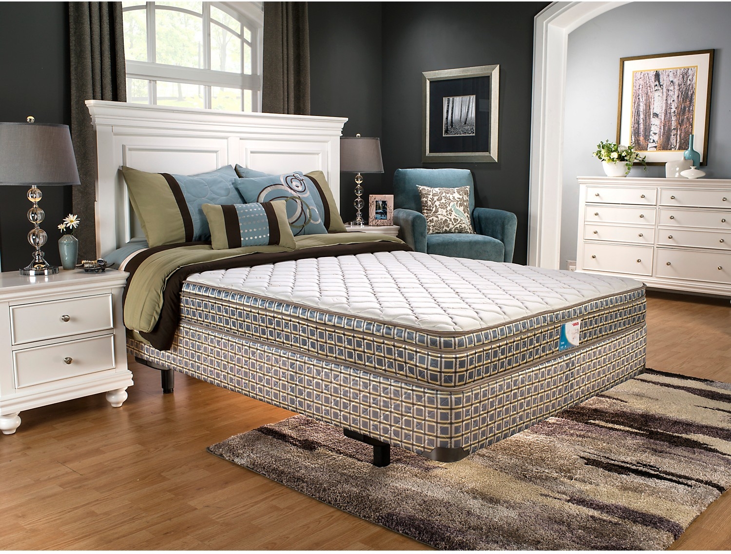 narrow twin bed frame and mattress