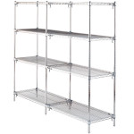 Chrome Wire Shelving Units