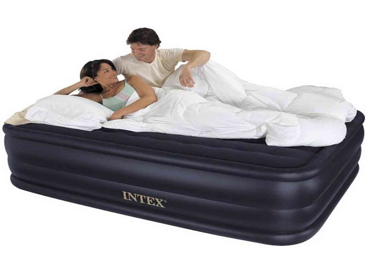 intexquenn air mattress demintions
