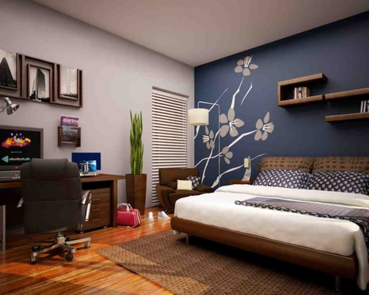 Decorating Bedroom Walls With Fabric