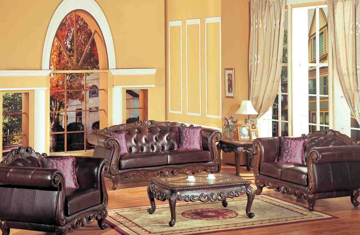 Pictures Of Leather Living Room Sets