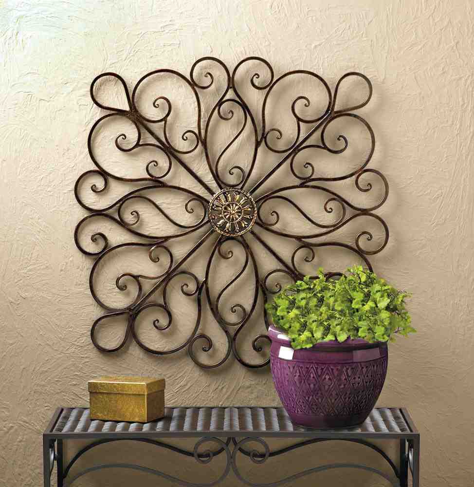 Wrought Iron Wall Decor: Accent Your Home - Decor Ideas