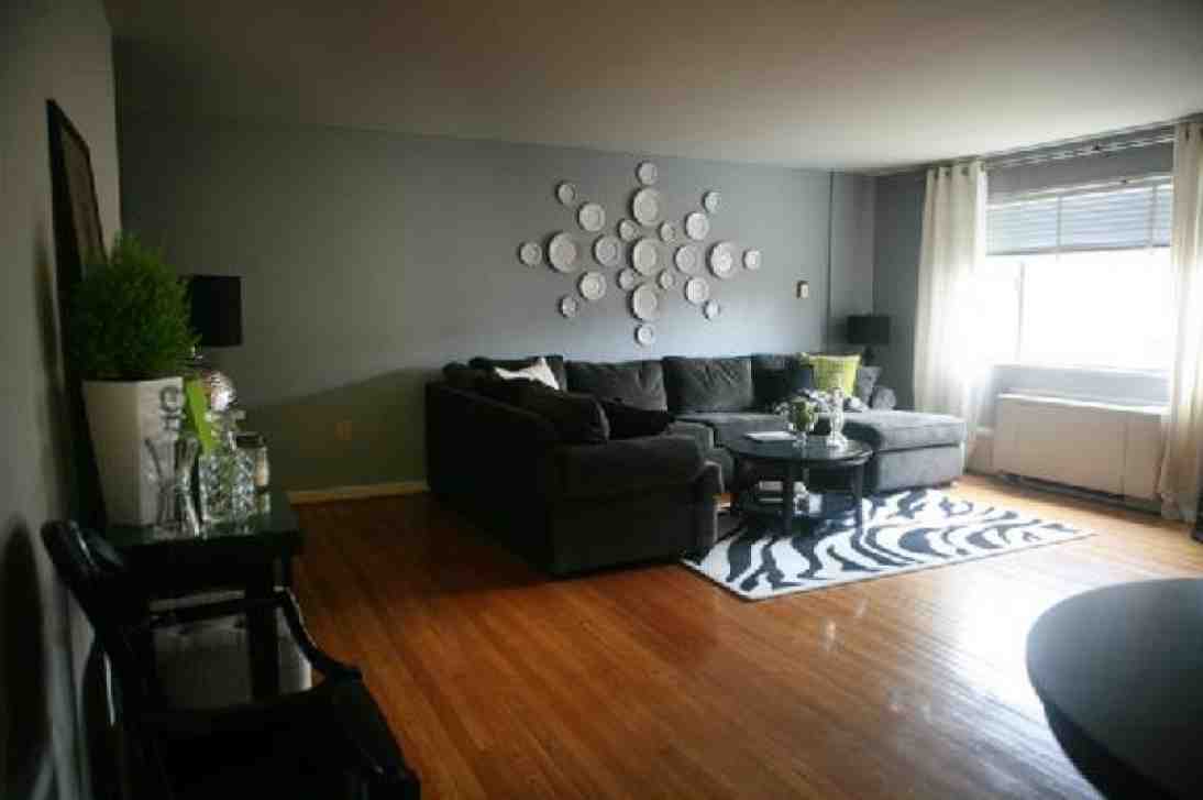 living room gray paint