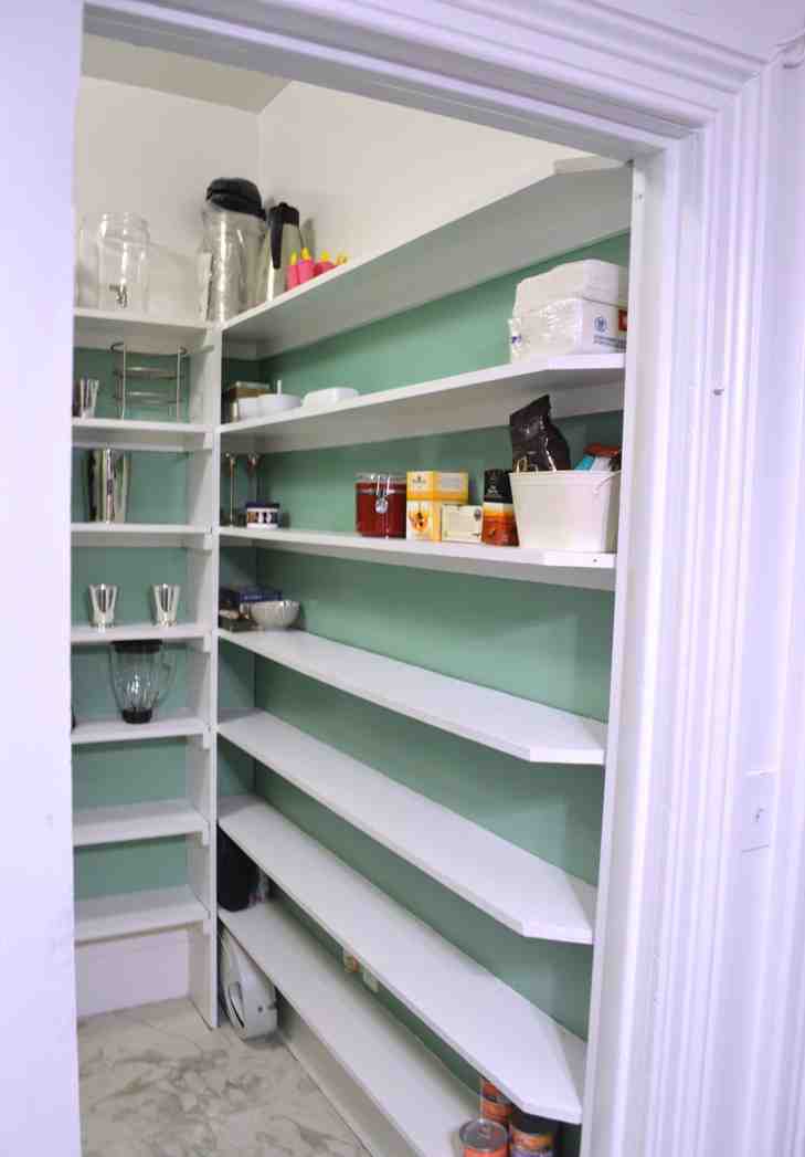 pantry shelves diy shelving icanhasgif