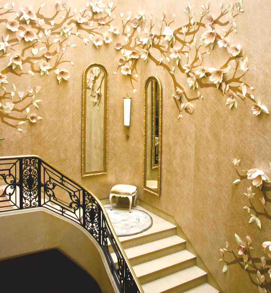 staircase decorating decor