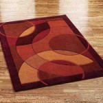 Red and Brown Area Rugs