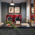 Laundry Room in Garage Decorating Ideas