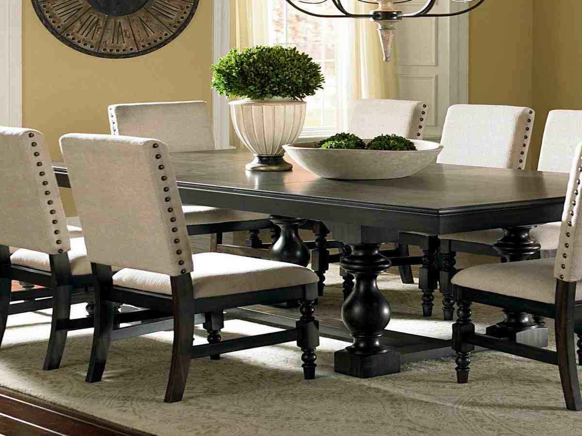 tall large dining room table