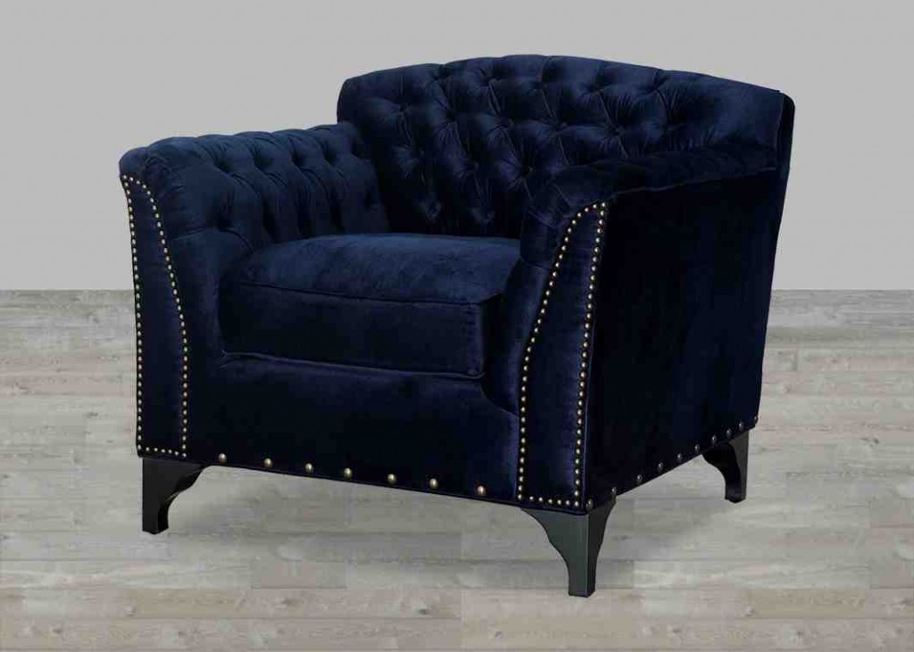 Velvet Club Chair