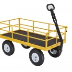 Gorilla Carts Heavy Duty Steel Utility Cart